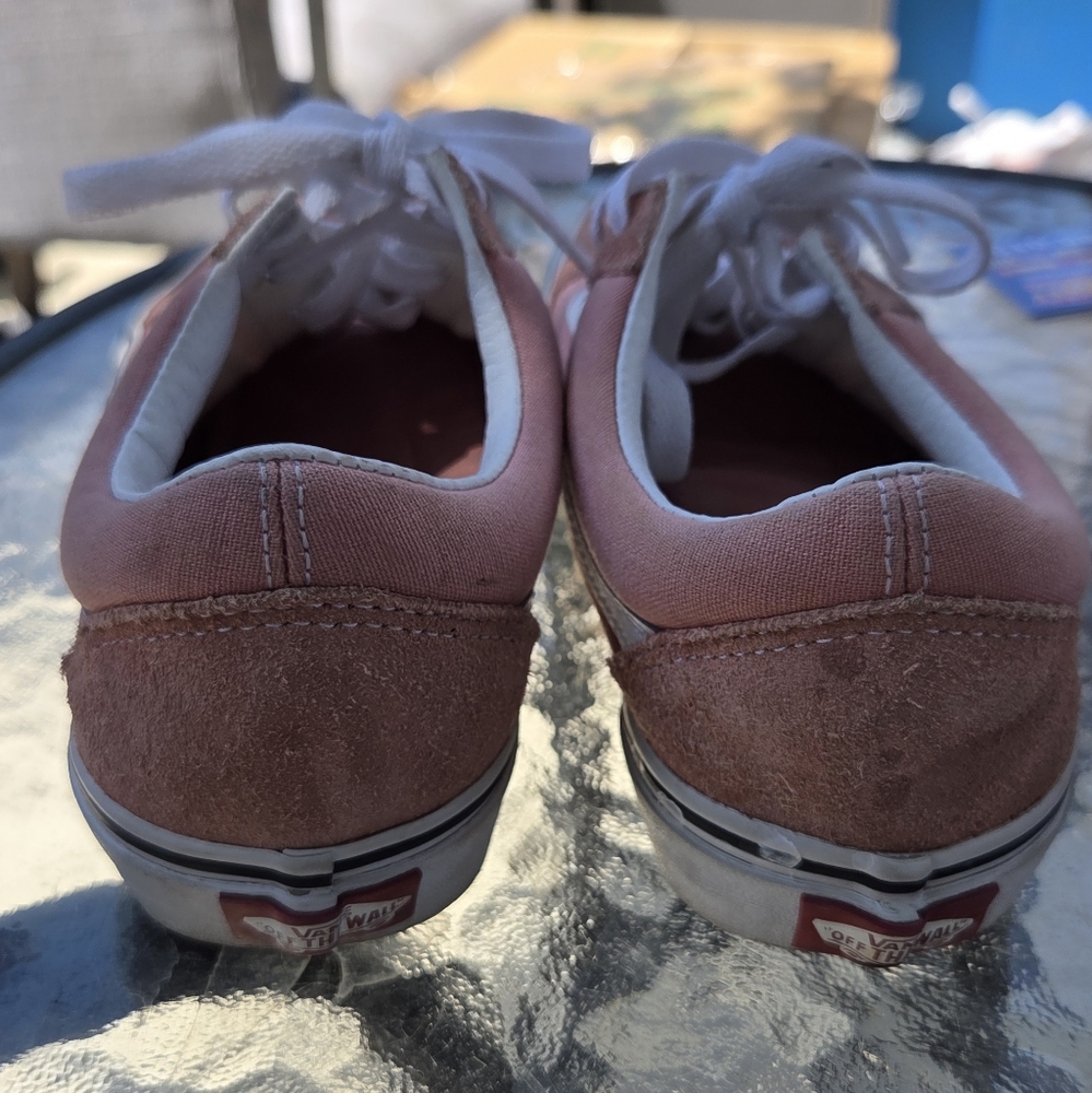 Vans Women's Pink Sneakers Women Size 6.5 Boy Size 5y - Picture 3 of 5